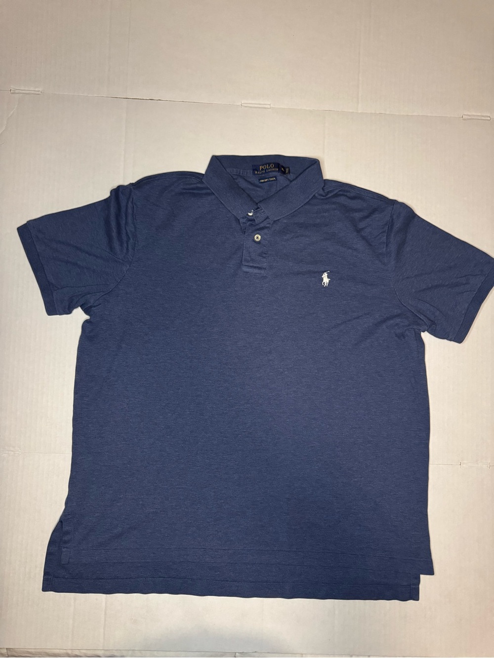 Polo by Ralph Lauren Navy Short Sleeve Polo with Embroidered Logo